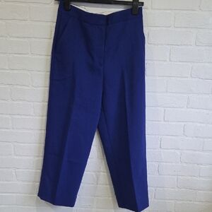 COS Royal Blue Cropped Pants